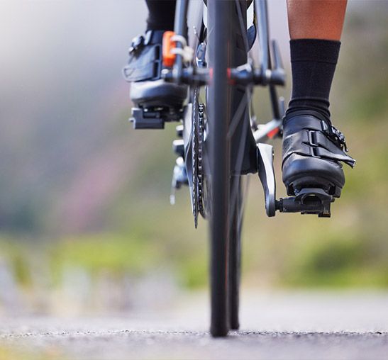 Stock shot of bicycle