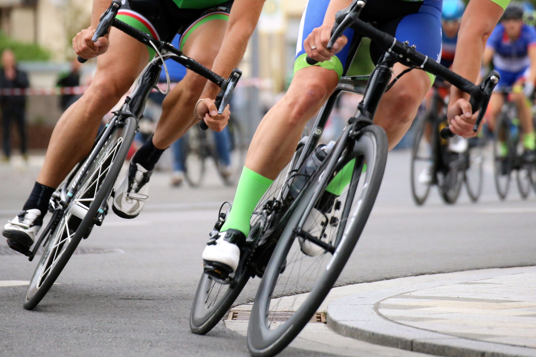 stock shot of bicycles