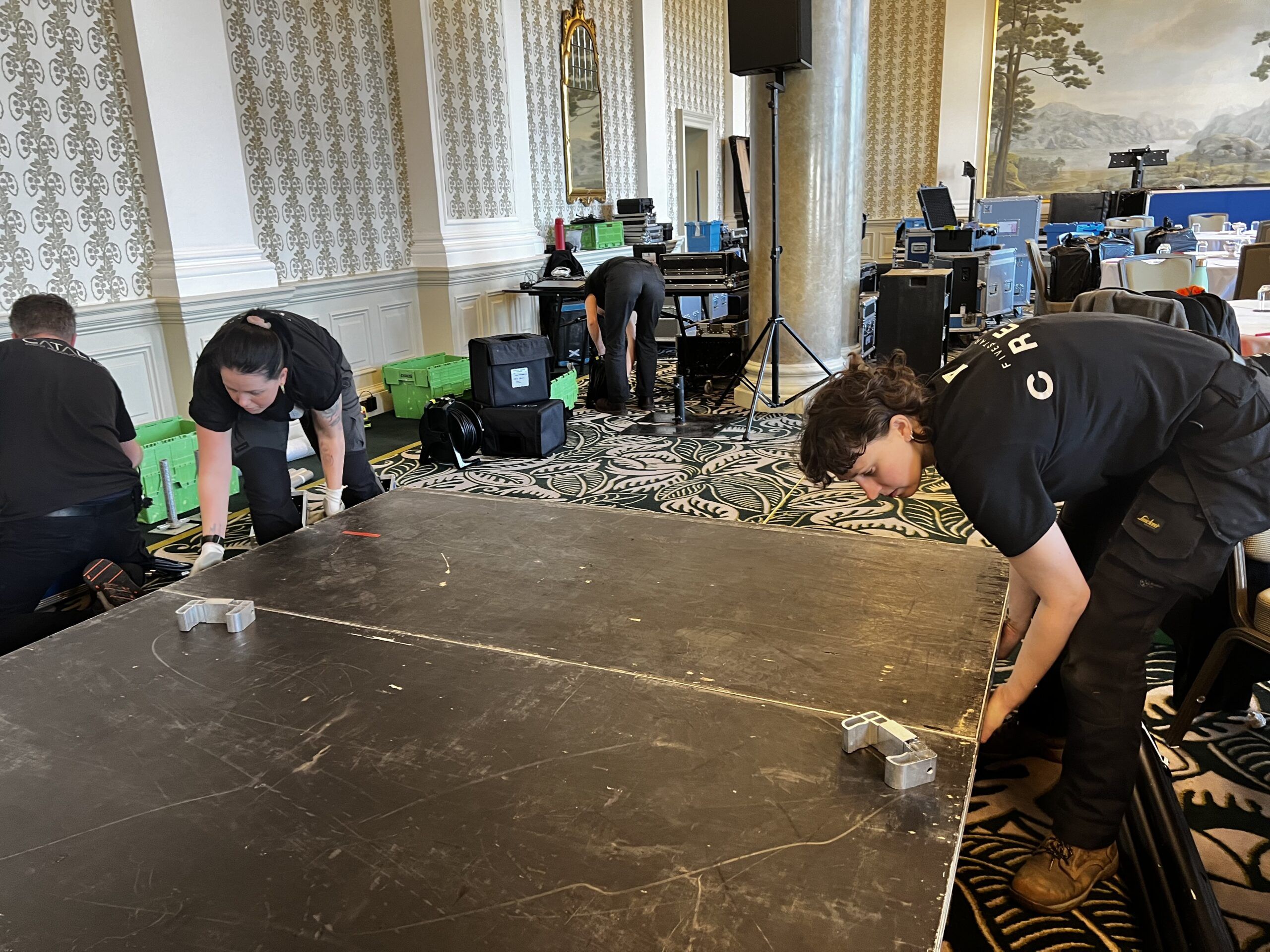 Stage Build, Balmoral Hotel (Catalyst)